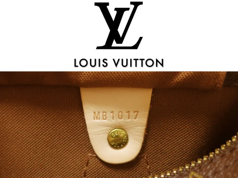 LOUIS VUITTON ルイヴィトン エピ バッグ シリアルナンバーの写真有フランス本店で購入しました