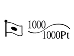 貴金属製品のホールマーク 品位証明の刻印 コンビ AU1000 PT1000 変更前