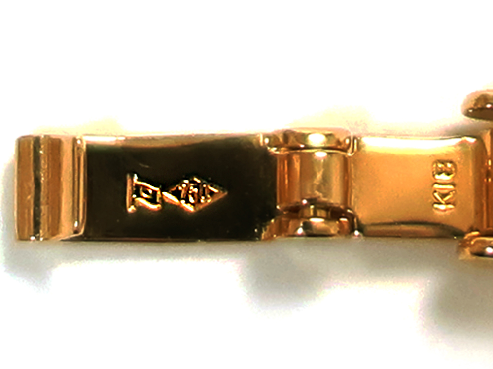 造幣局 ホールマーク 品位証明の刻印 ゴールド K18 AU750