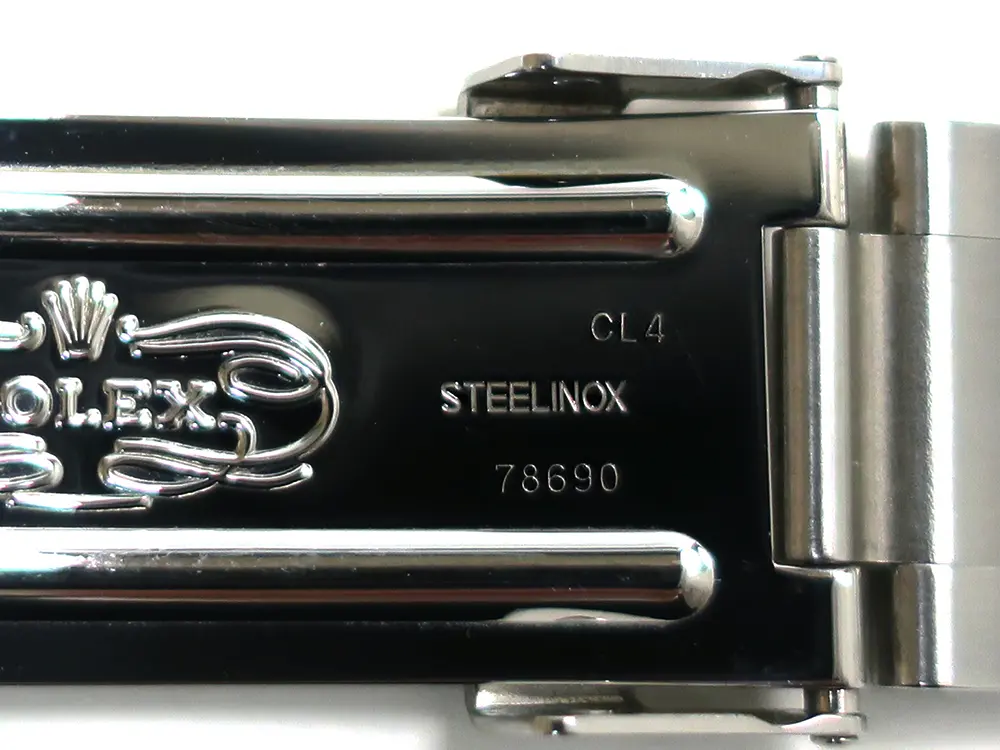 ロレックスのクラスプコードについて