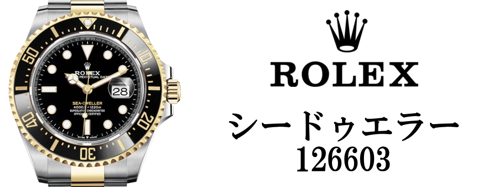 ロレックス ROLEX 2019バーゼルワールド シードゥエラー 126603