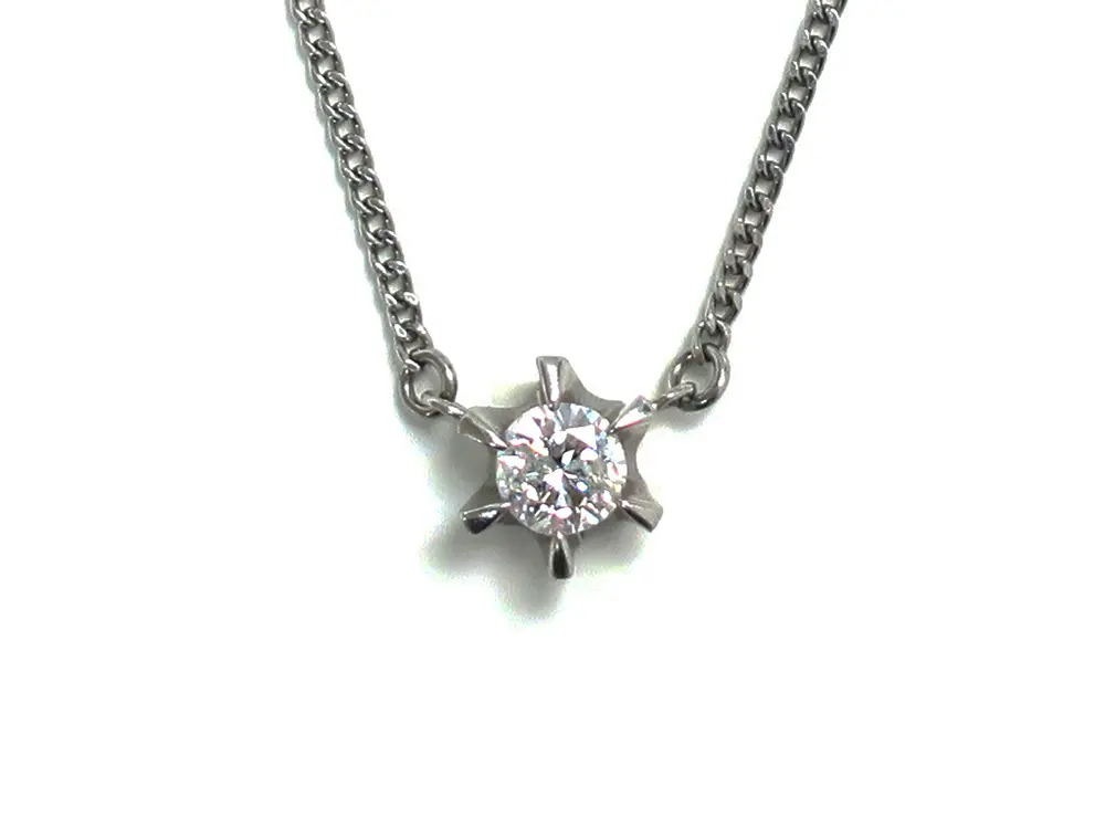 ダイヤモンド ネックレス 0.36カラット　ペンダントトップ　pt900 ダイヤモンド ネックレス 0.36カラットペンダントトップpt900