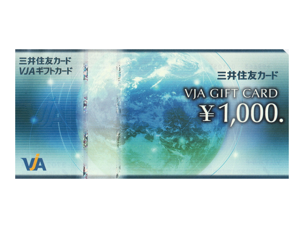 店頭販売 金券・チケット VJAギフトカード 1,000円