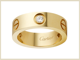 カルティエ 指輪 リング 高価買取アイテム Love リング ダイヤモンド B4032400