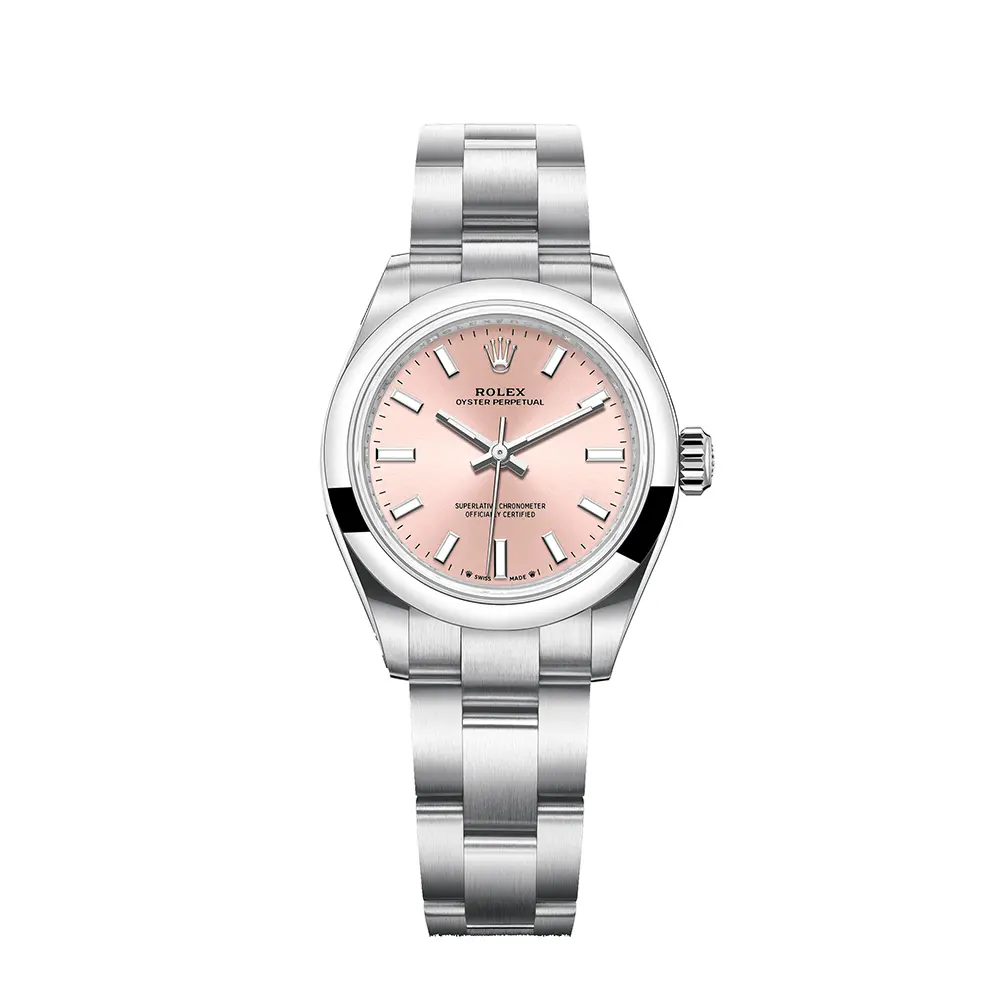 ロレックス オイスターパーペチュアル 28 Ref.276200 ブラック 中古品 レディース 腕時計 ROLEX オイスターパーペチュアル28 ref.276200｜銀座でROLEX・時計買取