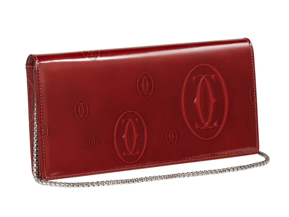 Cartier カルティエ マストライン マネークリップ ボルドー