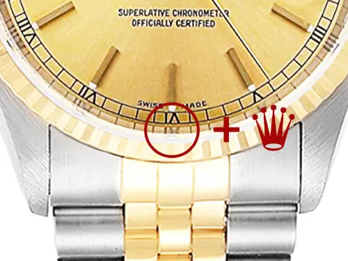ROLEX ロレックス メンズ デイトジャスト用予備駒2個 16233用