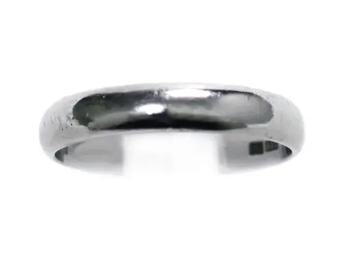 Pt900 丸甲リング 11号 リング 甲丸リング Pt900 幅3.0mm