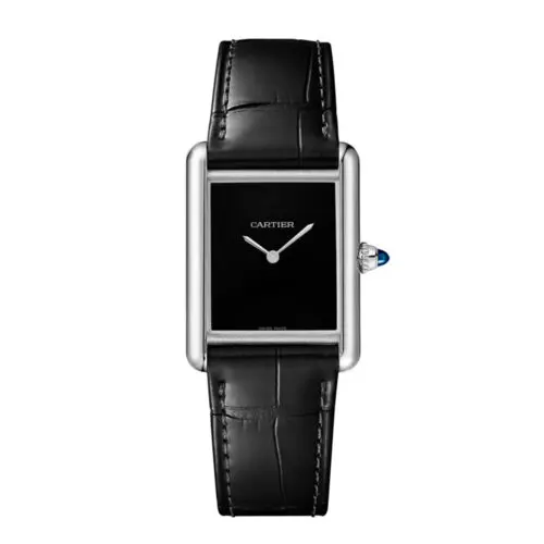 新品未使用】Cartier マストラインベルト ブラックサントス黒