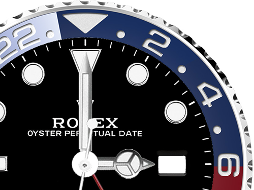 ロレックス(ROLEX) GMTマスター1とGMTマスター2のGMT機能の使い方を徹底解説 ジュネーブ時間 午前3時
