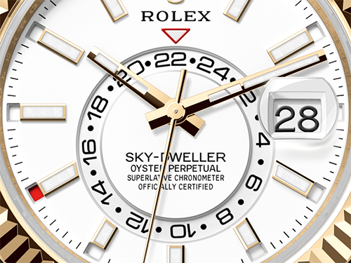 ロレックス(ROLEX) スカイドゥエラーの時間合わせ方法や使い方を徹底解説 デュアルタイム表示とは
