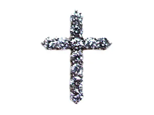 新品未使用】K18WG ダイヤモンド2.3ctUP クロスペンダントトップ K18・立体ダイヤクロスペンダントトップ – ex'position