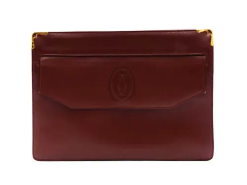 カルティエ Cartier クラッチバッグ マストライン レザー