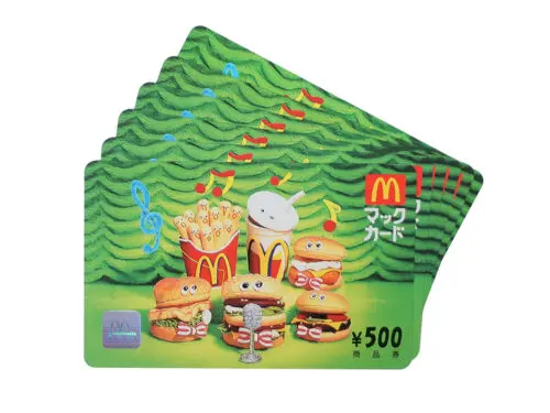 三重県 鈴鹿市】マックカード オーケストラ 500円 6枚 買取実績 2025.01