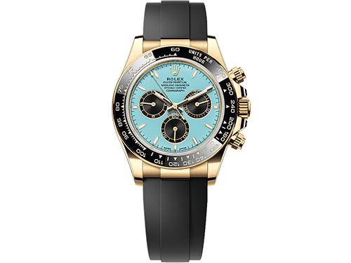 【2025年】ロレックス(ROLEX)の新作モデル&廃盤(ディスコン)/生産終了モデルをご紹介 コスモグラフ デイトナ ターコイズブルーラッカーダイアルの追加