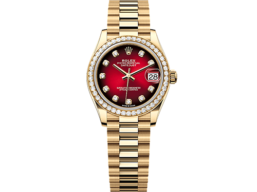 【2025年】ロレックス(ROLEX)の新作モデル&廃盤(ディスコン)/生産終了モデルをご紹介 デイトジャスト31 レッドオンブレダイヤル 278288RBR