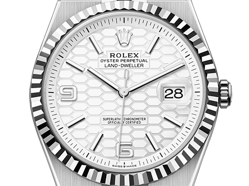 【2025年】ロレックス(ROLEX)の新作モデル&廃盤(ディスコン)/生産終了モデルをご紹介 オイスター パーペチュアル ランドドゥエラー ホワイトダイヤル