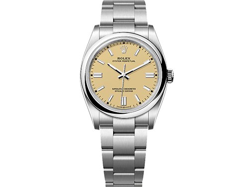 【2025年】ロレックス(ROLEX)の新作モデル&廃盤(ディスコン)/生産終了モデルをご紹介 オイスターパーペチュアル36 126000 ベージュ
