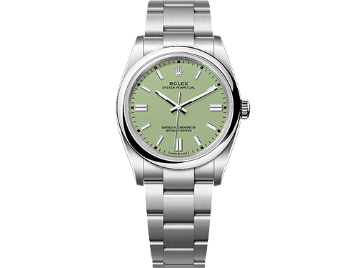 【2025年】ロレックス(ROLEX)の新作モデル&廃盤(ディスコン)/生産終了モデルをご紹介 オイスターパーペチュアル36 126000 ピスタチオグリーン