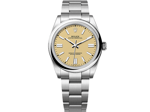 【2025年】ロレックス(ROLEX)の新作モデル&廃盤(ディスコン)/生産終了モデルをご紹介 オイスターパーペチュアル41 134300 ベージュ