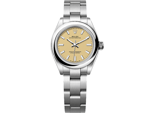 【2025年】ロレックス(ROLEX)の新作モデル&廃盤(ディスコン)/生産終了モデルをご紹介 オイスターパーペチュアル28 276200 ベージュ