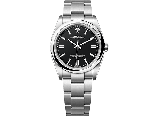 【2025年】ロレックス(ROLEX)の新作モデル&廃盤(ディスコン)/生産終了モデルをご紹介 オイスターパーペチュアル NEW ブラックダイヤル