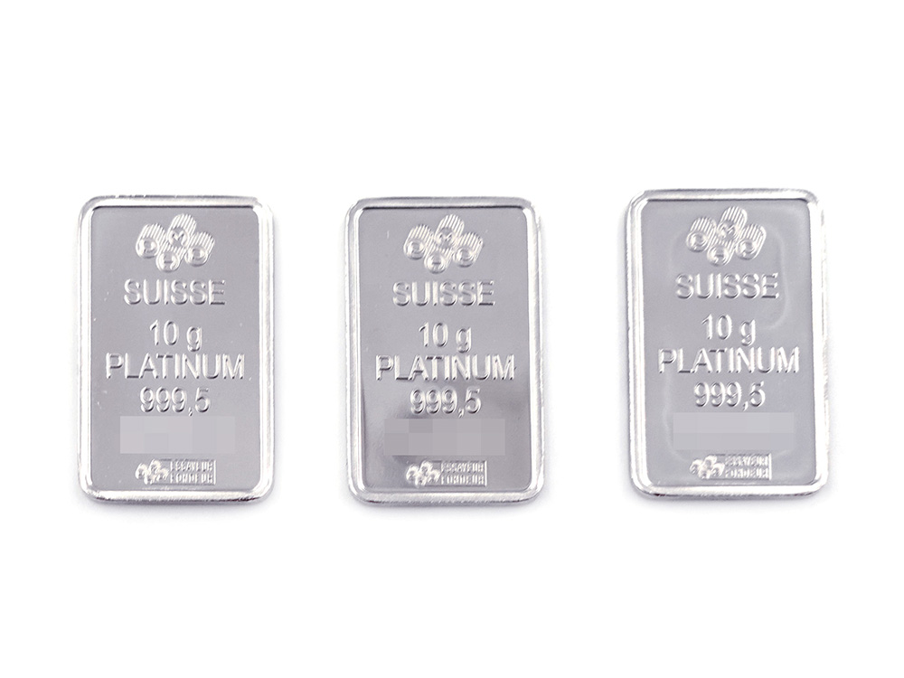 【三重県 桑名市】Pt999.5 PAMP インゴット プラチナバー 10g×3 買取実績 2025.07