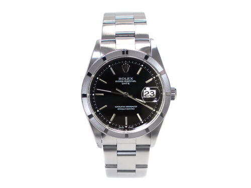 【三重県 四日市市】ロレックス オイスターパーペチュアル デイト メンズウォッチ ブラック 15210 買取実績 2025.09