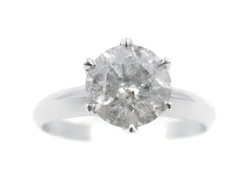 三重県 津市】Pt900 プラチナ ダイヤモンドリング 1.62ct 5.0g 買取