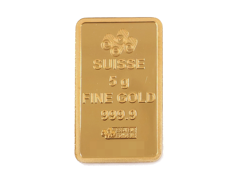 【三重県 鈴鹿市】K24CYG PAMP スイス インゴット ゴールドバー 5g 買取実績 2025.10