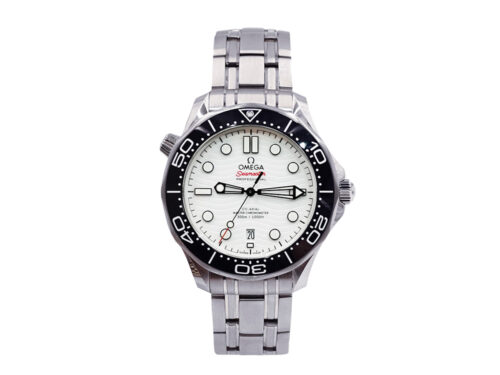 【三重県 菰野町】オメガ シーマスター ダイバー 300M コーアクシャル マスター クロノメーター 42MM メンズウォッチ ホワイト 210.30.42.20.04.001 買取実績 2025.10