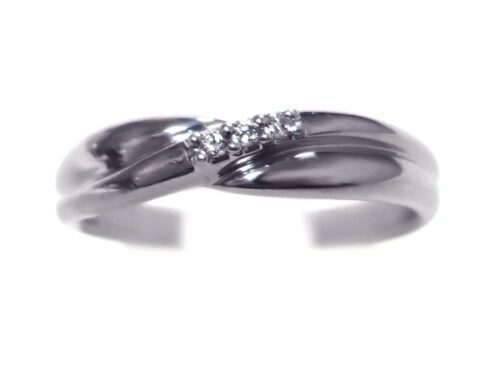 【三重県 伊賀市】Pt950 プラチナ ダイヤモンドリング 0.12ct 7.8g 買取実績 2025.10