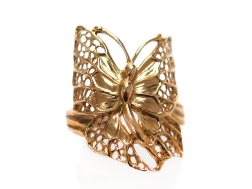 【三重県 亀山市】K18YG イエローゴールド パピヨン リング 5.3g 買取実績 2025.10