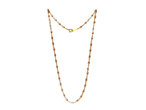 【三重県 鈴鹿市】K18YG イエローゴールド デザイン ネックレス 8.0g 買取実績 2025.11