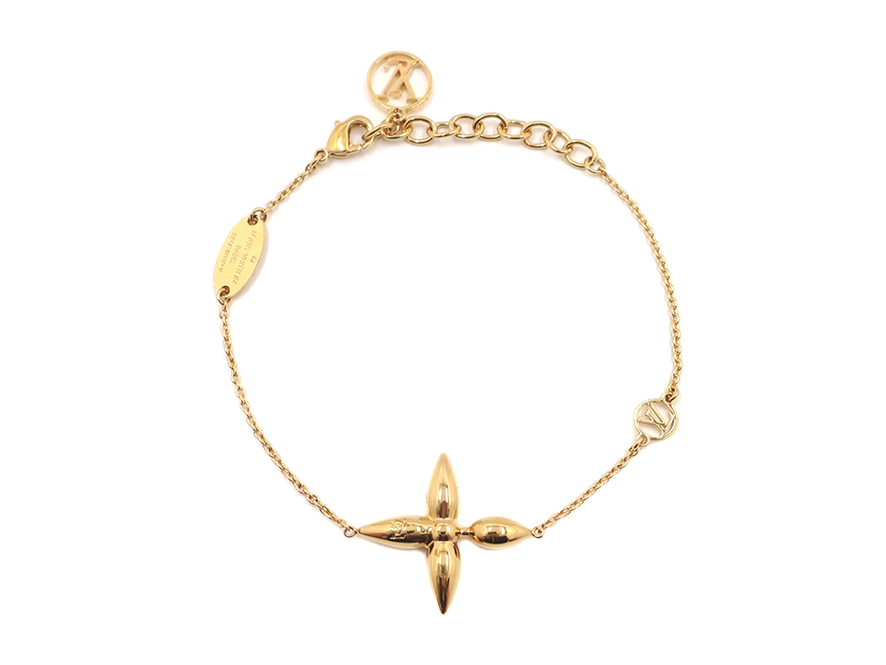 【三重県 津市】ルイ・ヴィトン ブレスレット・ルイゼット ゴールド M00372 買取実績 2025.11