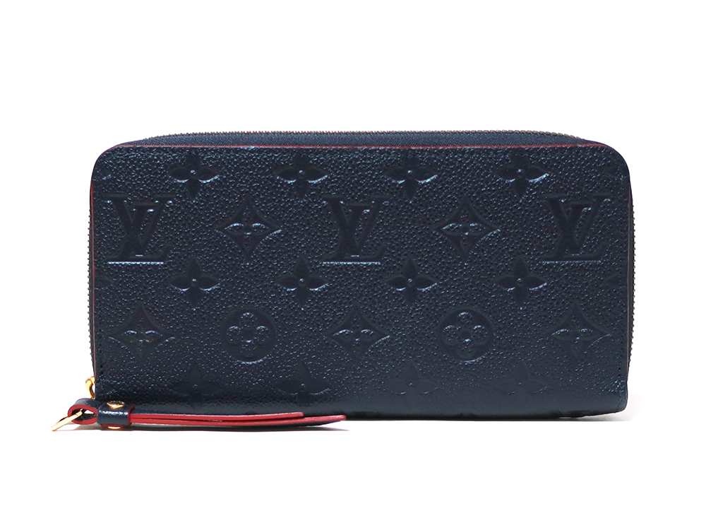 【三重県 鈴鹿市】ルイ・ヴィトン モノグラム・アンプラント ジッピー・ウォレット マリーヌルージュ M62121 買取実績 2025.11