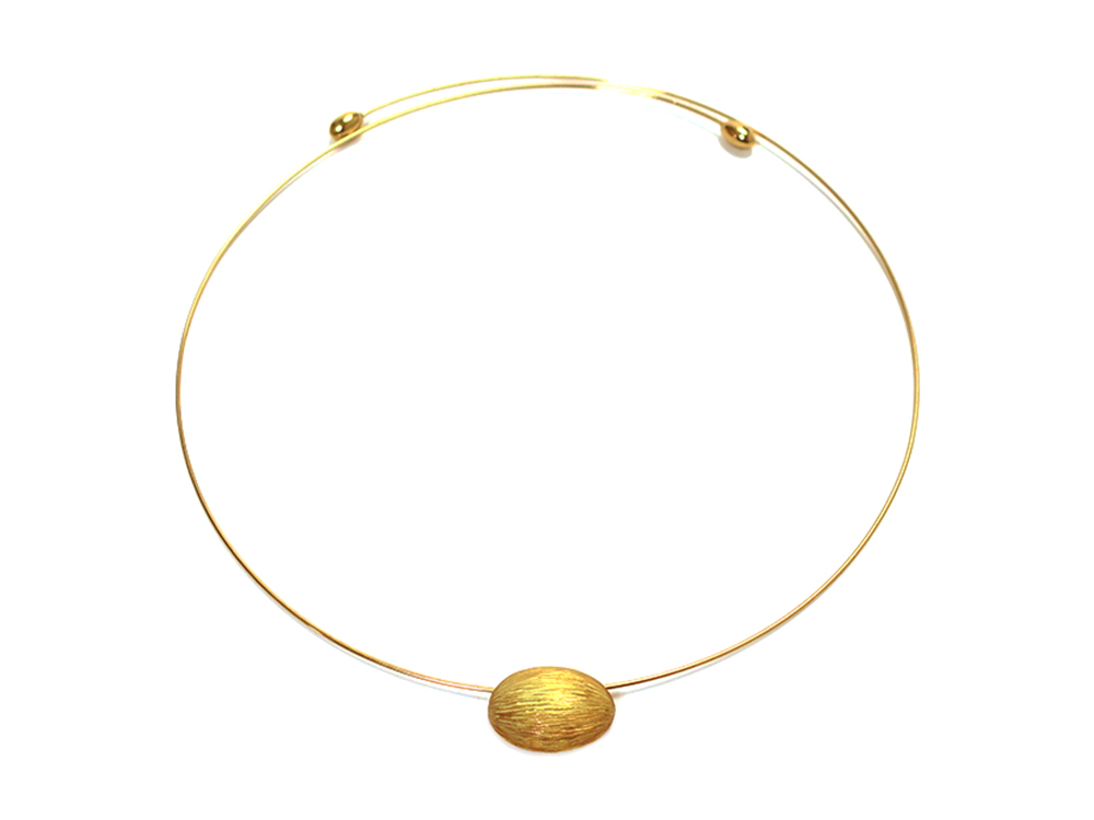 【三重県 津市】K18YG イエローゴールド オーバルトップ ワイヤーネックレス 7.6g 買取実績 2025.12