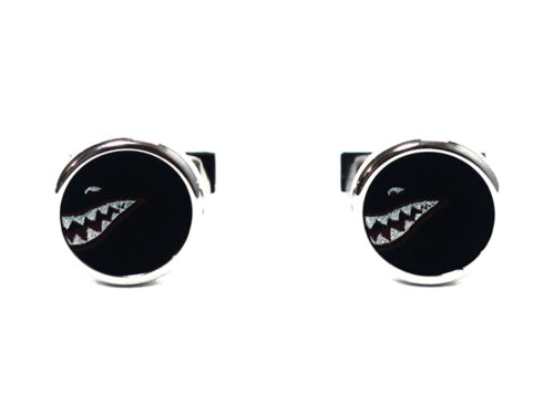 【三重県 鈴鹿市】エルメス シャーク カフリンクス ブラック×シルバー 買取実績 2025.12