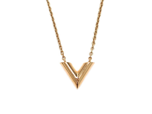 【三重県 鈴鹿市】ルイ・ヴィトン ネックレス･エセンシャル V ゴールド M61083 買取実績 2026.01