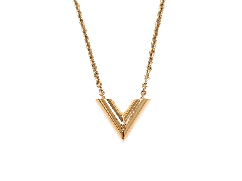 【三重県 鈴鹿市】ルイ・ヴィトン ネックレス･エセンシャル V ゴールド M61083 買取実績 2026.01