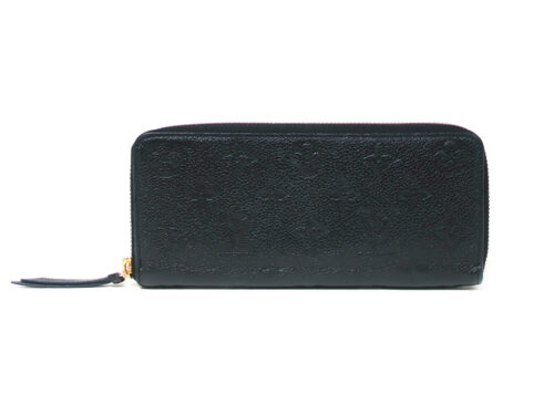 【三重県 四日市市】ルイ・ヴィトン モノグラム・アンプラント ポルトフォイユ・クレマンス ノワール M60171 買取実績 2026.02