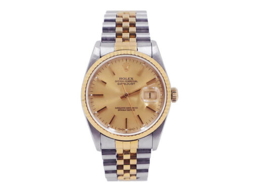 【三重県 鈴鹿市】ロレックス デイトジャスト メンズウォッチ シャンパン 16233 買取実績 2026.02