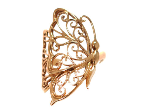 【三重県 亀山市】K18YG イエローゴールド パピヨンリング 6.2g 買取実績 2026.02