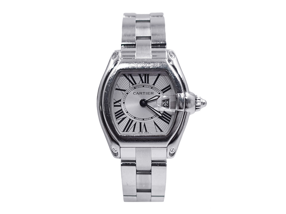 【三重県 四日市市】カルティエ ロードスターSM レディースウォッチ シルバー W62016V3 買取実績 2026.02