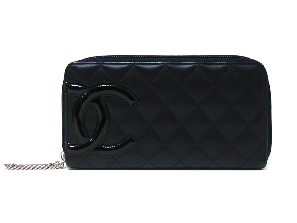 【三重県 鈴鹿市】シャネル カンボンライン 長財布 ブラック A50078 買取実績 2026.03