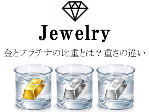 金とプラチナの比重とは？重さの違い・貴金属の比重一覧と見分け方