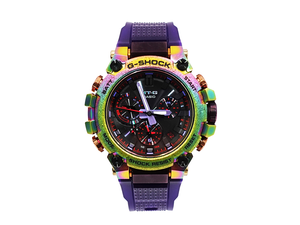 【三重県 鈴鹿市】カシオ G-SHOCK MT-G オーロラオーバル メンズウォッチ MTG-B3000PRB-1AJR 買取実績 2026.04
