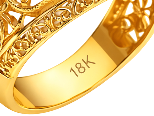 海外刻印 18K アトK