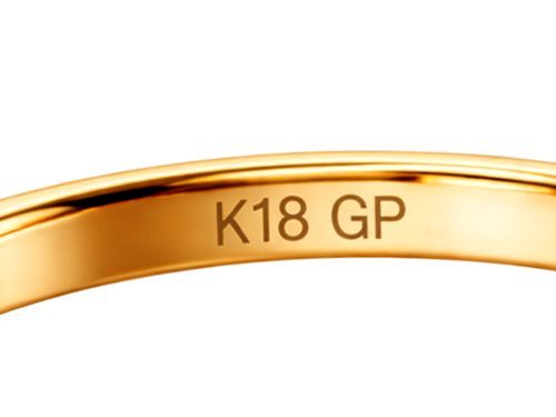メッキの刻印 K18GP