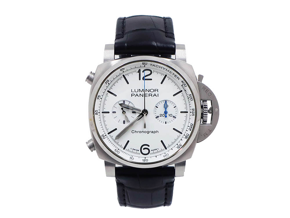 【三重県 鈴鹿市】パネライ ルミノール クロノ44mm ホワイト PAM01218 買取実績 2026.06